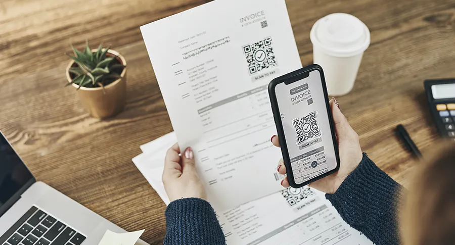 Código QR en las facturas