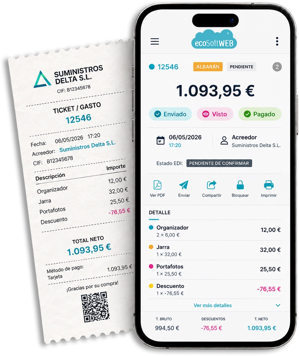Programa para autónomos ecoSoftWEB