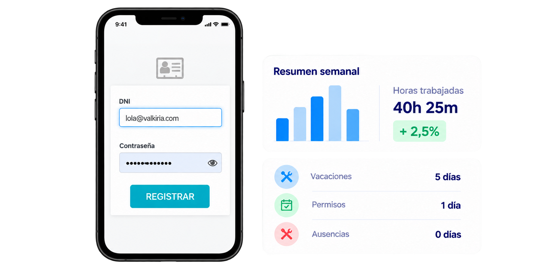 Registro horario digital